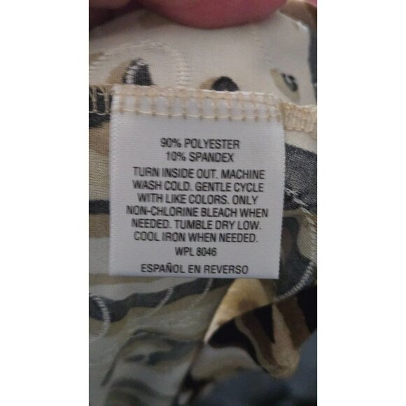 JM Collection Women's 3/4 Sleeve animal Print multicolor size L - Picture 7 of 8